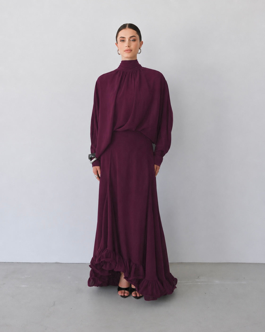 Bella Skirt Plum