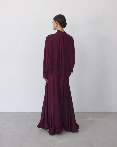 Bella Blouse Plum