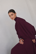 Bella Blouse Plum