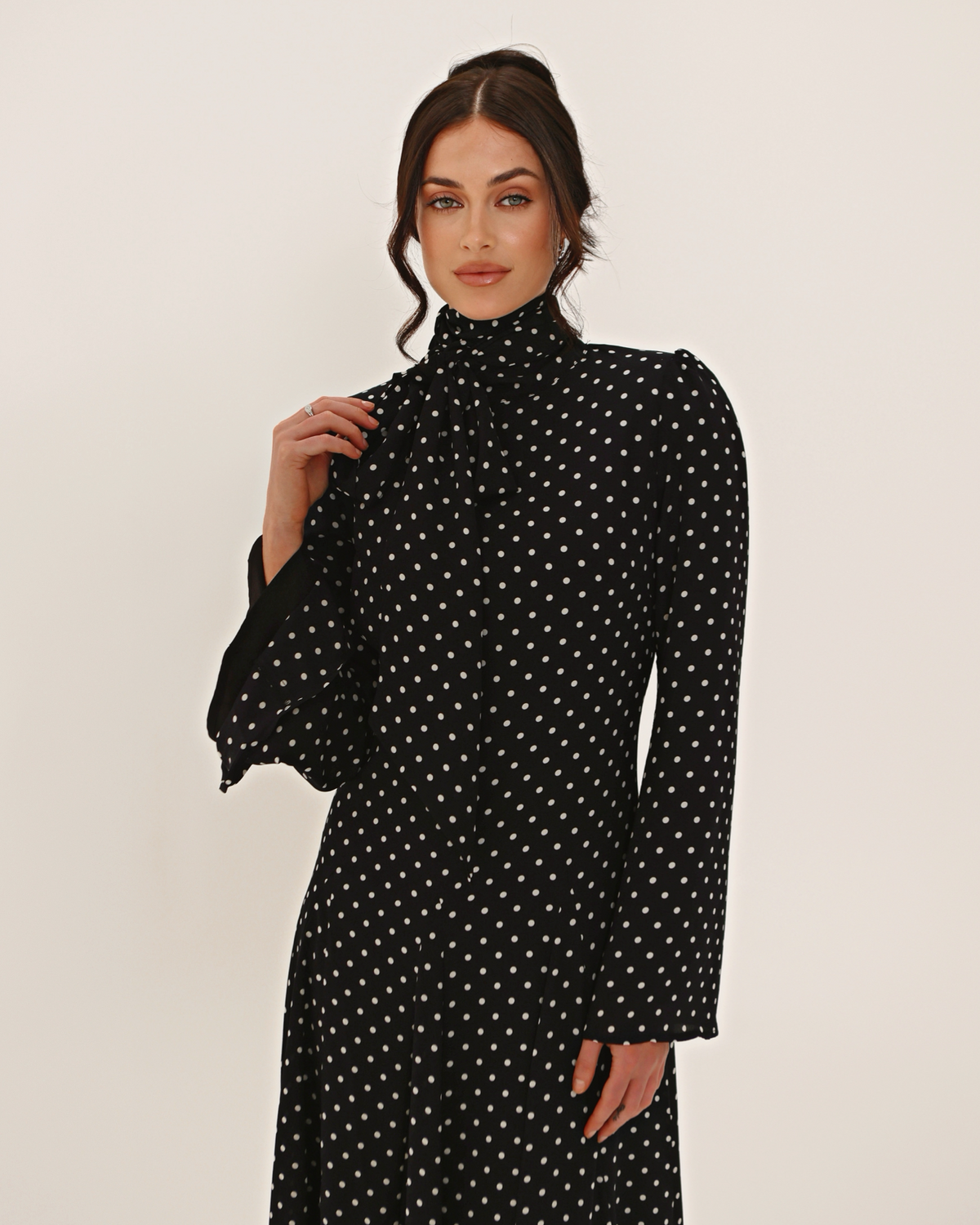 Luna Polka Dot Maxi